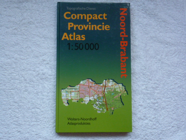 wolters noordhof - compact provincie atlas noord brabant