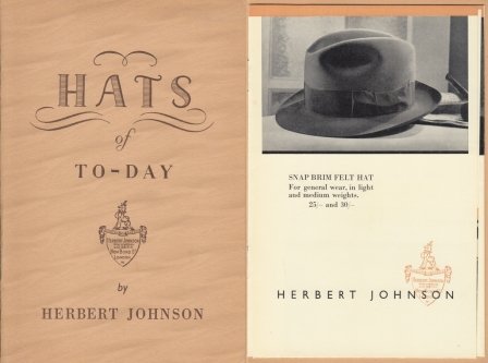 JOHNSON, Herbert - Hats of to-day.