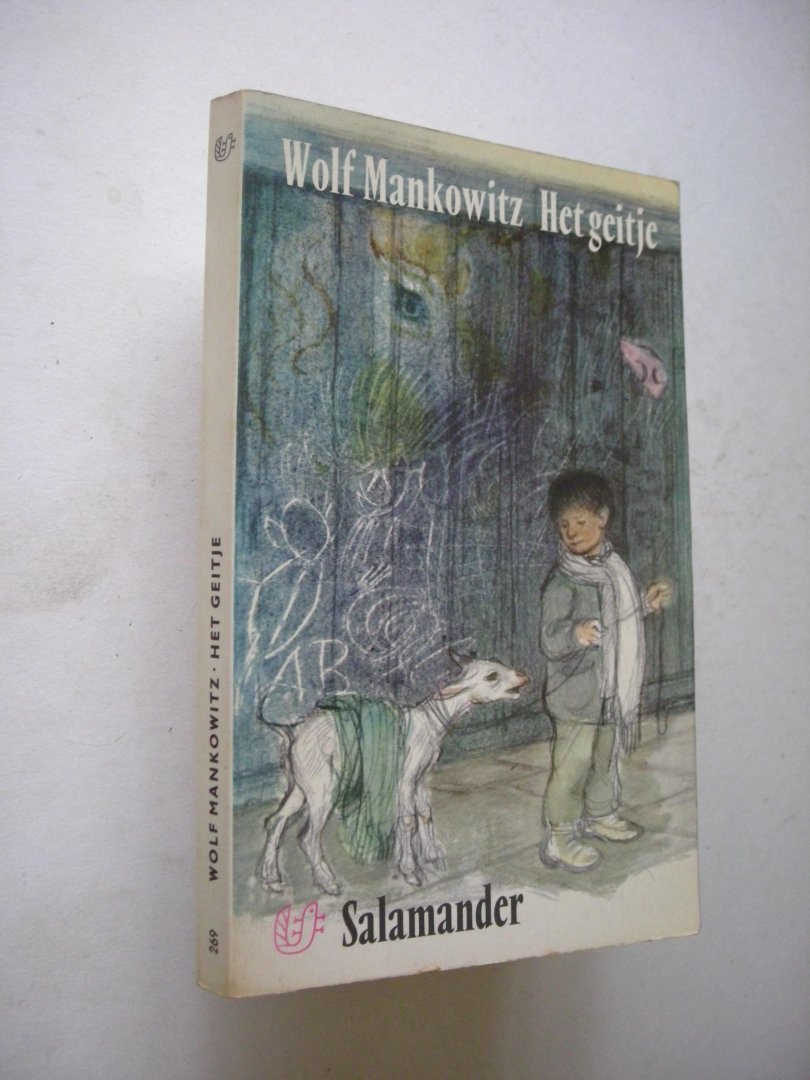 Mankowitz, Wolf / Hogema,W. vert. / omslag Mance Post - Het geitje (A kid for two farthings)