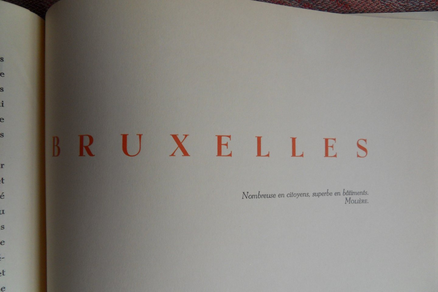 Weterings, Joseph. - Impressions de Belgique. [ Genummerd ex. 503 / 1000 ].