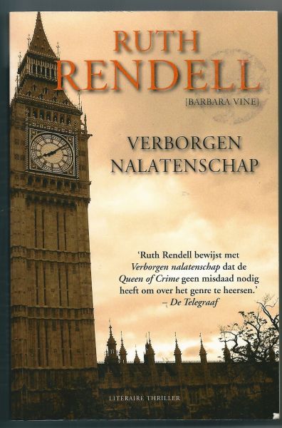 Rendell, Ruth (Als Barbara Vine) - Verborgen Nalatenschap