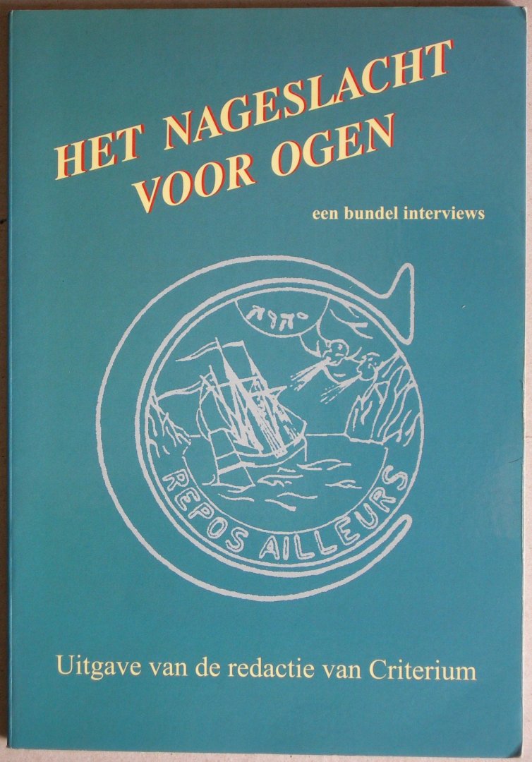 Dikkenberg, W. van den  / Garde, R.A. van der - Het nageslacht voor ogen. Een bundel interviews met o.a. Ds. F. Mallan, Ds. P.J. Dorsman e.a.