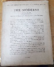 Rothenstein, John - The Moderns and their world