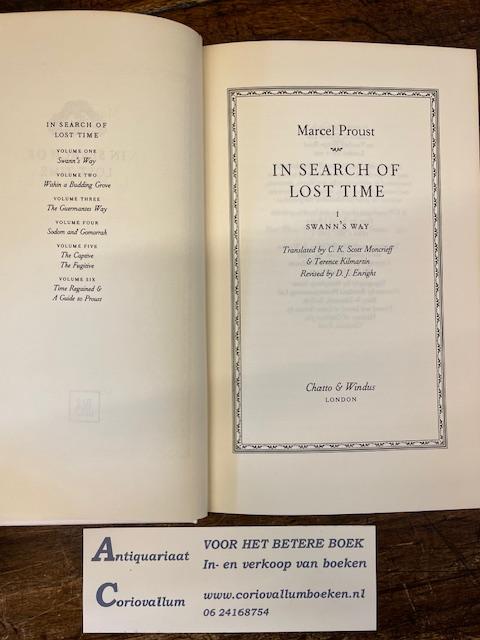 Proust, Marcel - In search of lost time - complete 6 volume set