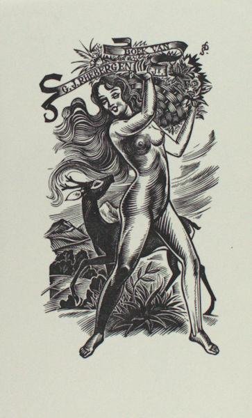 Jaegher, Luc. de. - Exlibris van G.J. Rhebergen.