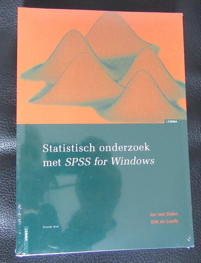 Dalen, Jan van & Erik de Leede. - Statistisch onderzoek met SPSS for Windows. NIEUW