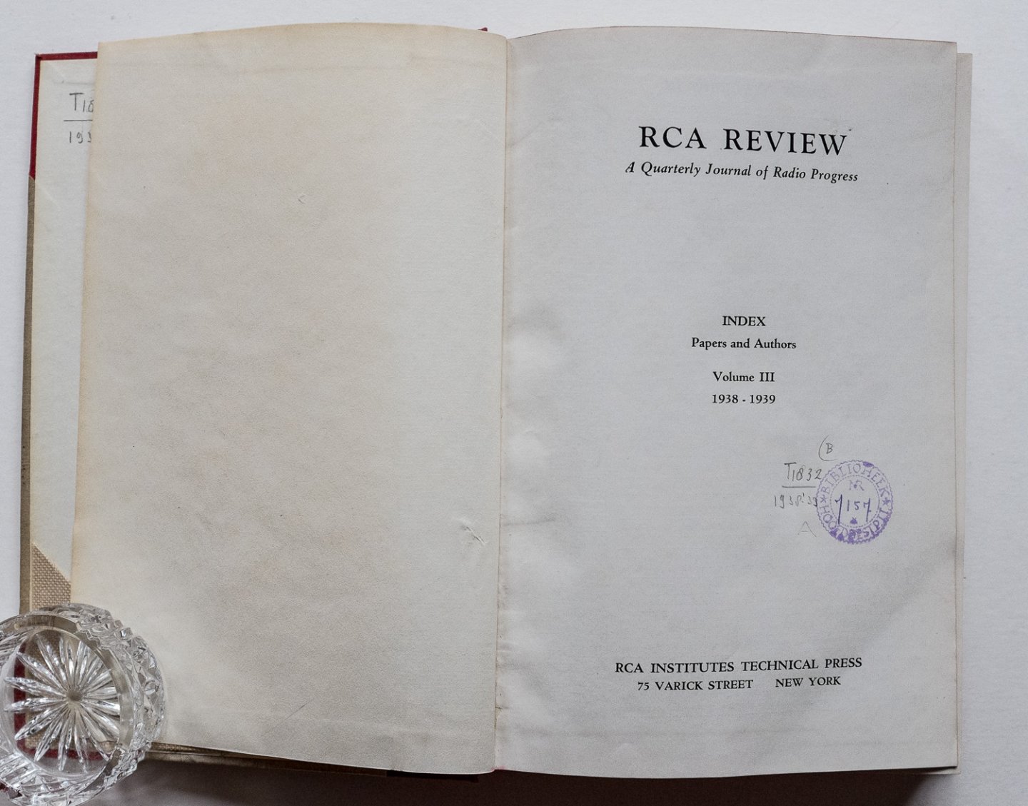 Radio Corporation of America (RCA) - RCA review -  A quarterly journal of radio progress