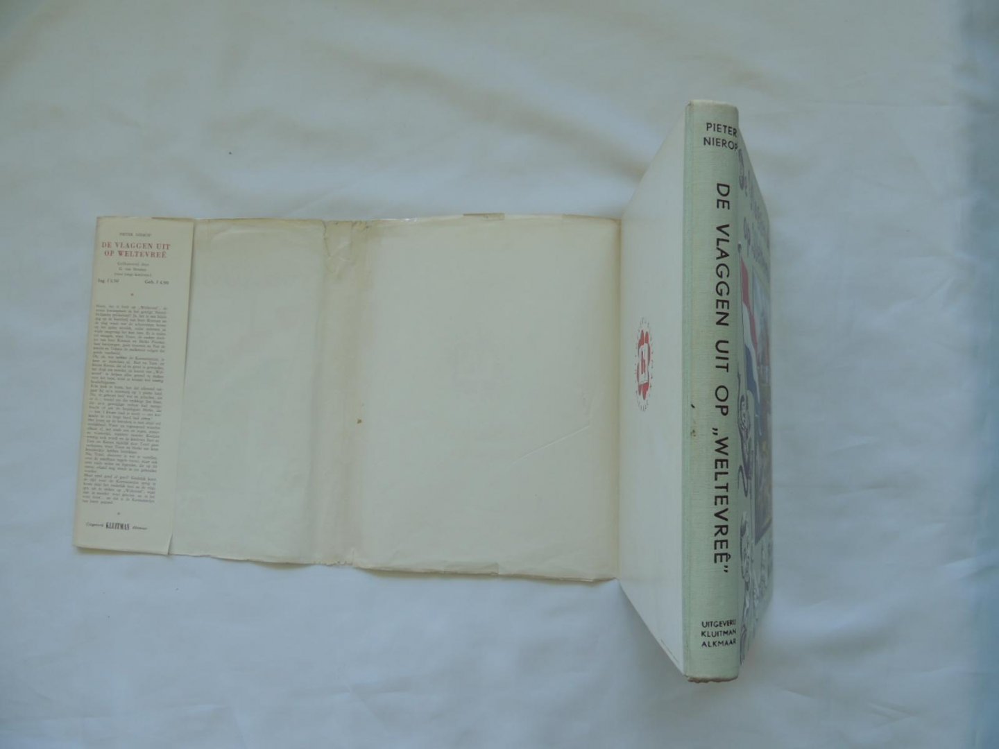 Nierop, Pieter (ps. van F.P. Groot) - De vlaggen uit op Weltevree