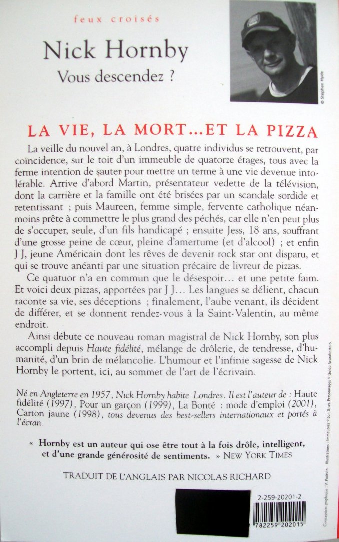 Hornby, Nick - Vous descendez? (FRANSTALIG)