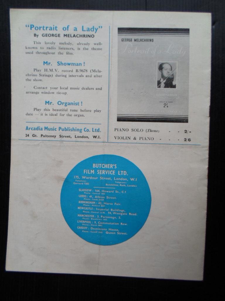  - Filmfolder The Story of Shirley Yorke, Maclean Rogers