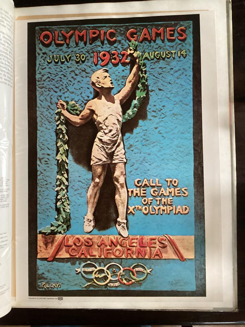 divers - 1912-1972 De Historie van de Olympische Spelen in dertien affiches