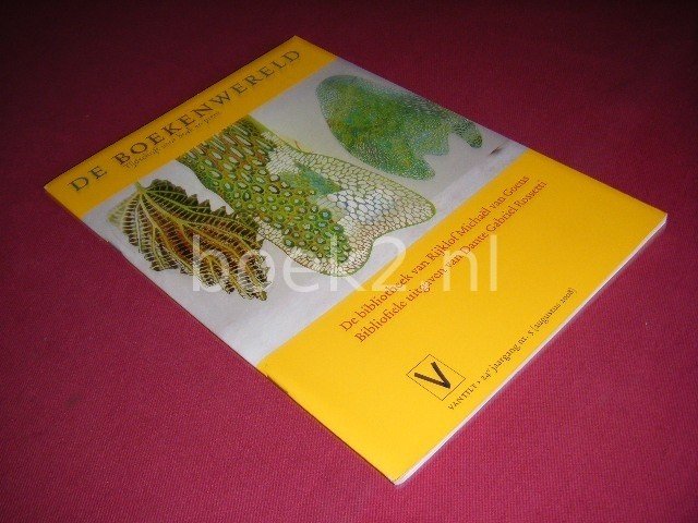 H. Hafkamp en anderen (red.) - De Boekenwereld, Tijdschrift voor Boek en Prent, 24e jaargang, nr 5, augustus 2008