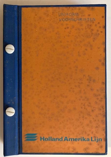 Unioformvoorschriften - Uniformvoorschriften Holland Amerika Lijn 1973
