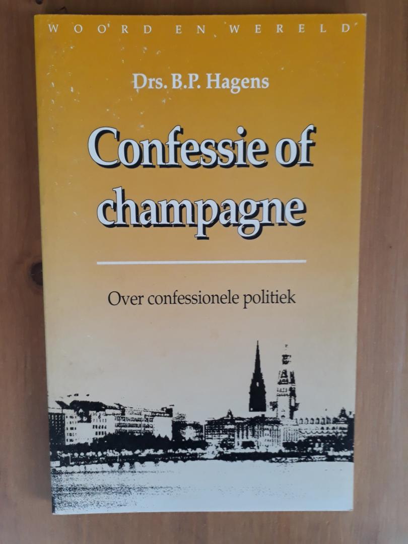 Hagens, drs.B.P. - Confessie of champagne, Woord en Wereld 23