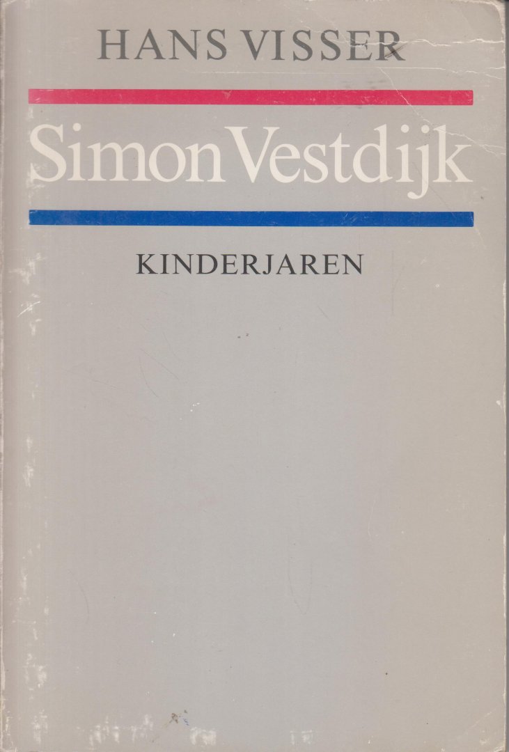 Visser  (Leeuwarden, 27 november 1936 - Maassluis, 22 augustus 2001) in samenwerking met Max Nord, Ir Hans - Simon Vestdijk : Kinderjaren. Simon Vestdijk, kinderjaren - Een gedetaileerd beeld vanaf zijn geboorte in Harlingen op 17 okt. 1898 tot zijn HBS tijd in die plaats. Voorpublikatie van de eerste twee hoofdstukken van de biografie over Simon Vestdijk: