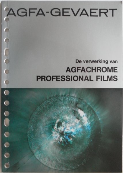Krauss Bert - De verwerking van Agfachrome professional films