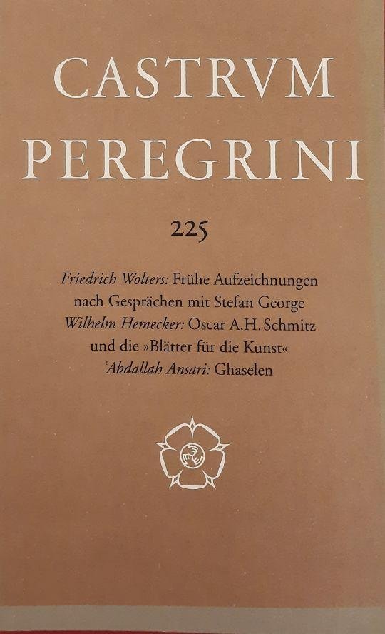 CASTRUM PEREGRINI. - Castrum Peregrini 225