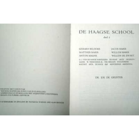 Dolf Hulst - De Haagse School, De Stijl en Mondriaan