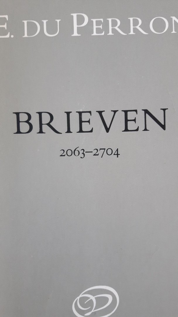 Perron, E. du - Brieven deel V / 2 mei 1934 - 31 oktober 1935