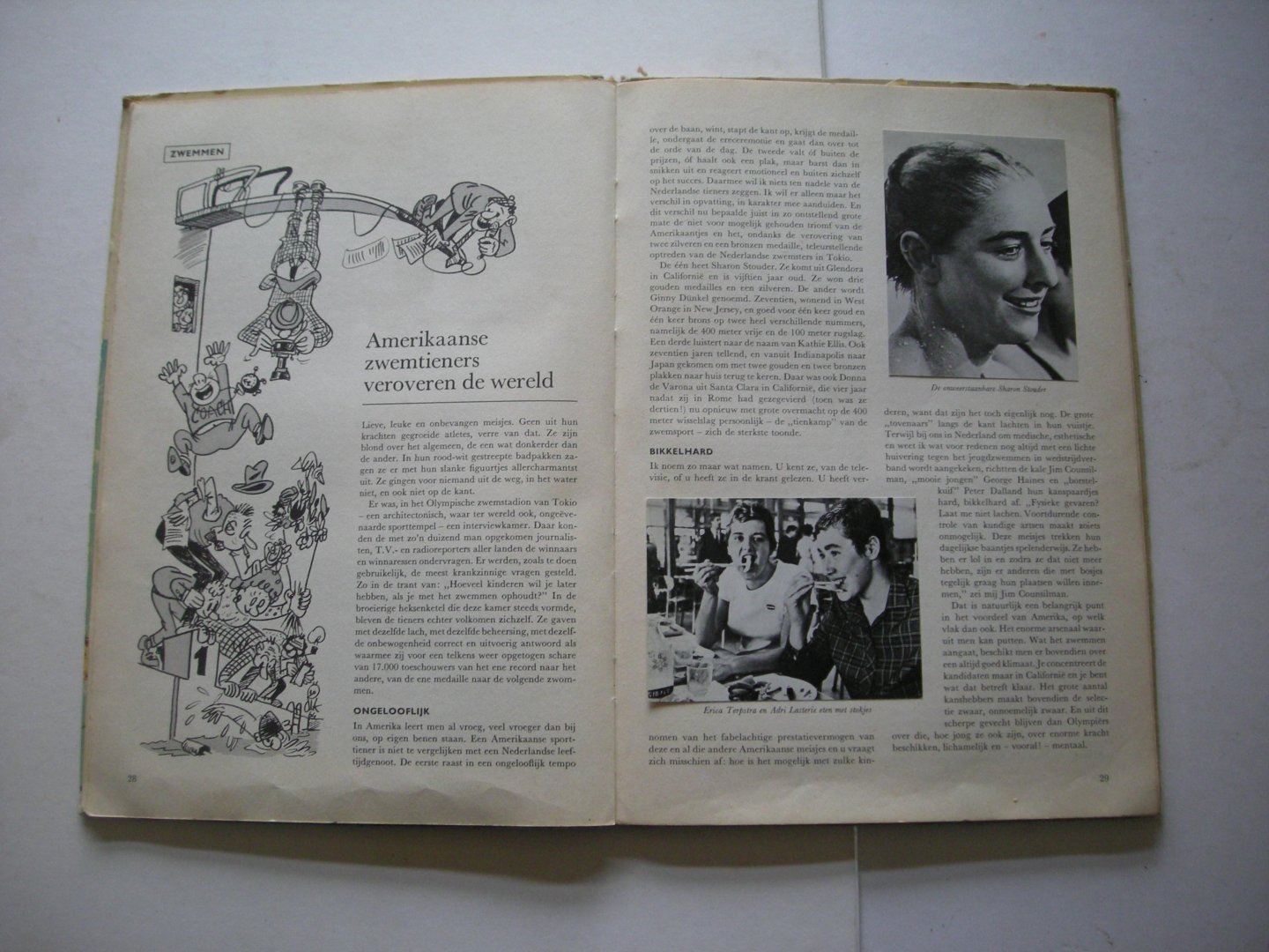 Koome, Jan, red. / Bruynesteyn, Dik, illustr. - Olympische spelen - 1964, Innsbruck - Tokio