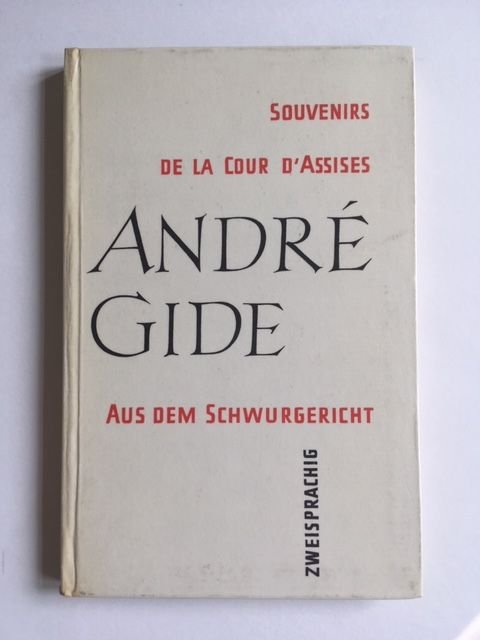 Souvenirs de la cour d'Assises / Aus dem Schwurgericht (zweisprachig Franzosisch / Deutsch)