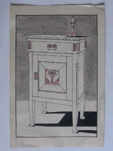 Tekening - Tekening Amsterdamse School