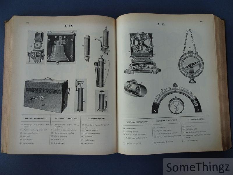 Groenen, Liévin en de Vos, H. [medewerker] - Illustrated marine encyclopaedia = Encyclopédie illustrée de la marine = Geïllustreerde scheepvaart encyclopedie