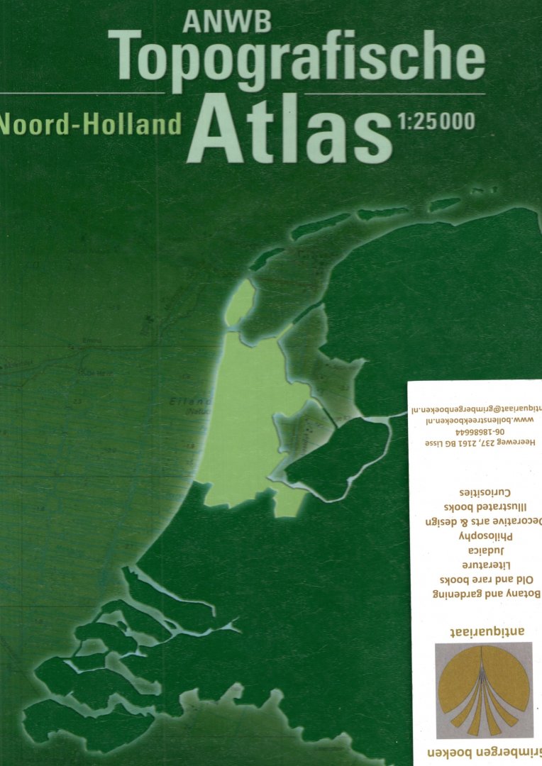  - ANWB Topografische Atlas Noord-Holland 1:25.000