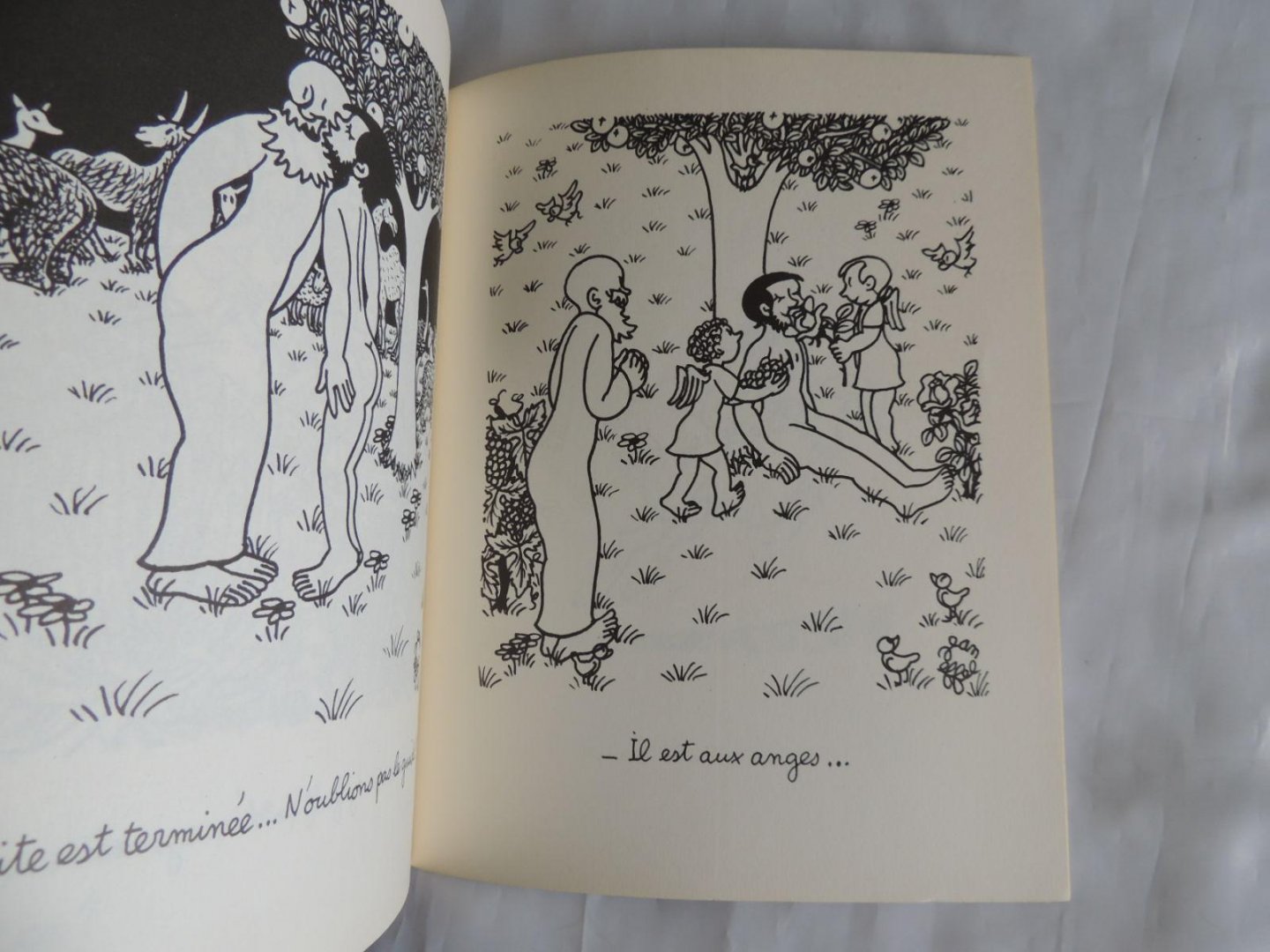 Effel, Jean - Le roman D'Adam et Eve - Seul maître à bord. Le création de l'homme, Le jardin d'Eden, L'école paternelle. Operation Eve.