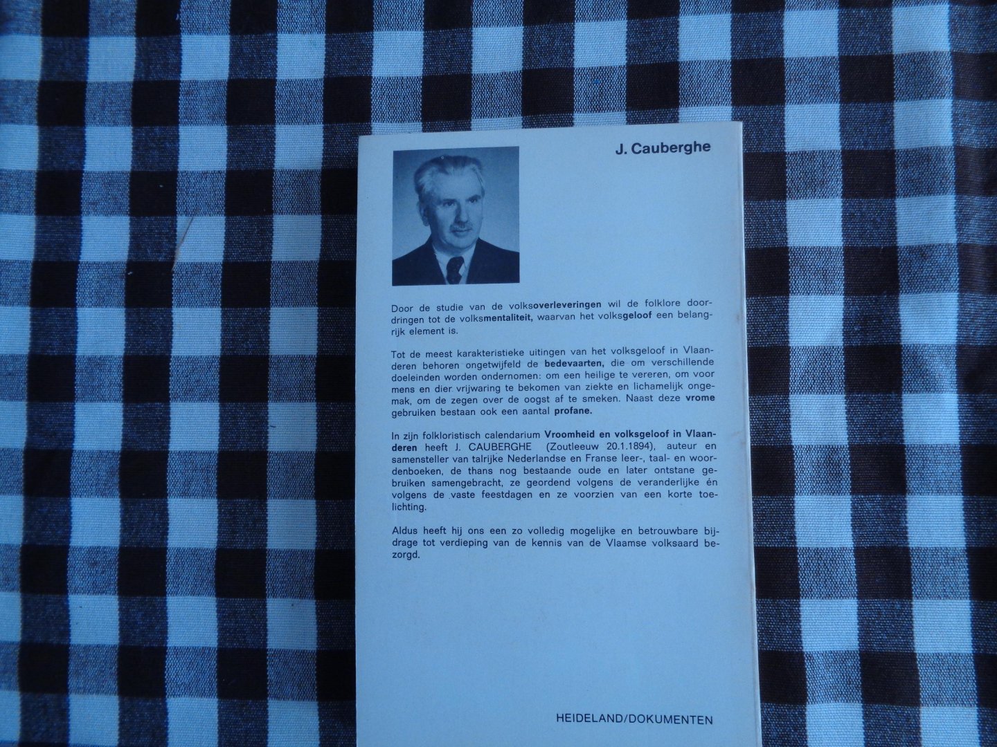 j cauberghe - vroomheid en volksgeloof in vlaanderen