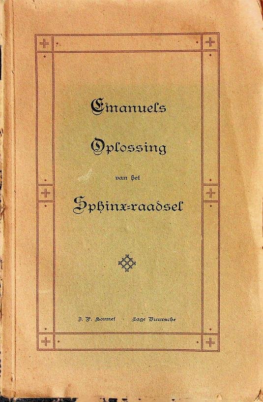  - Emanuel's Oplossing van het Sphinxraadsel