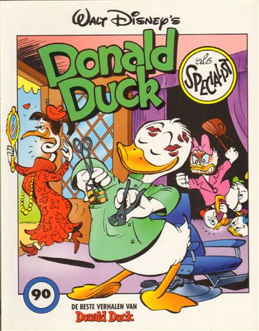 Walt Disney - Donald Duck nr. 090, Donald Duck Als Specialist, softcover stripalbum, zeer goede staat