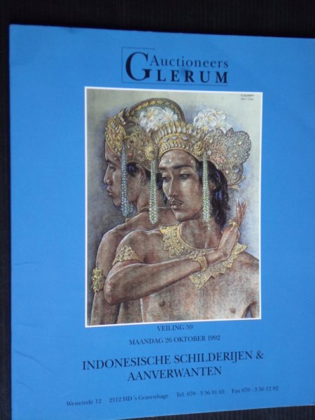 Catalogus Glerum - Indonesische schilderijen en aanverwanten