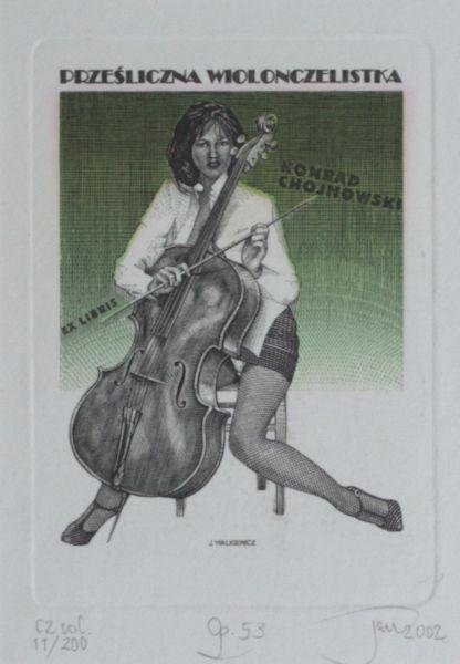 Walkiewicz, Jan. - Exlibris Konrad Chojnowski