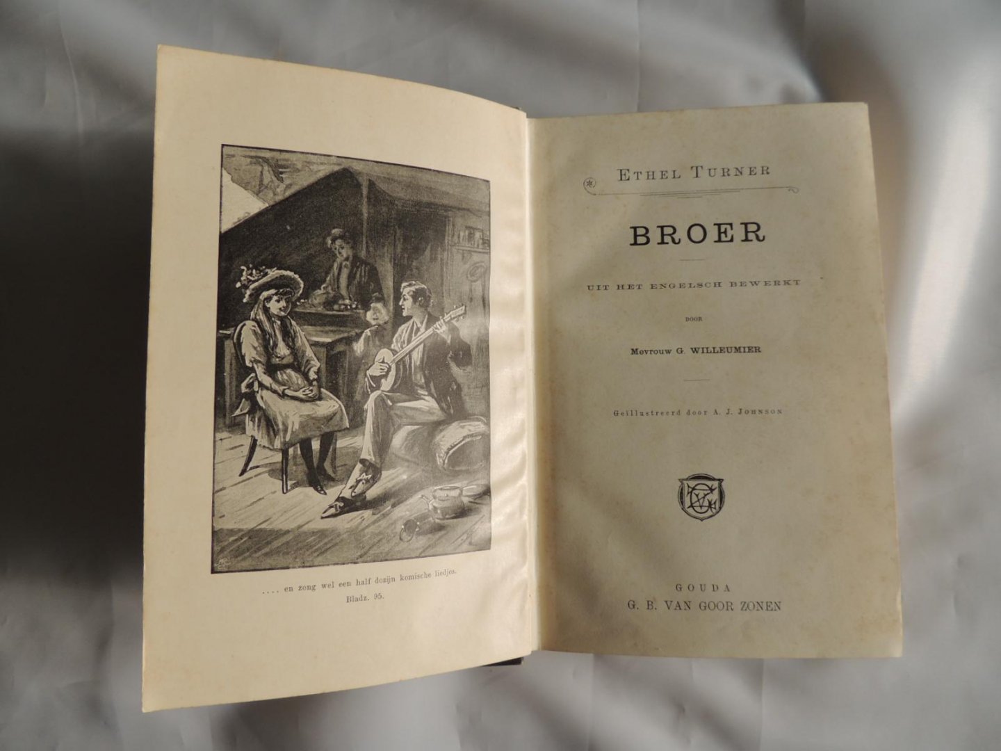 Turner, Ethel S // MARIE TEN BRINK illustr. A.J.JOHNSON /// Bewerkt door G. Willeumier. (broer) - BROER