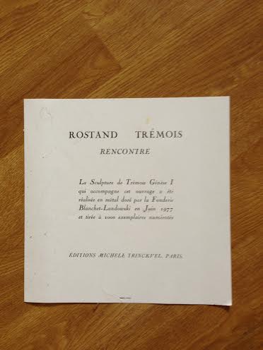 Rostand - Rostand rencontre Trémois