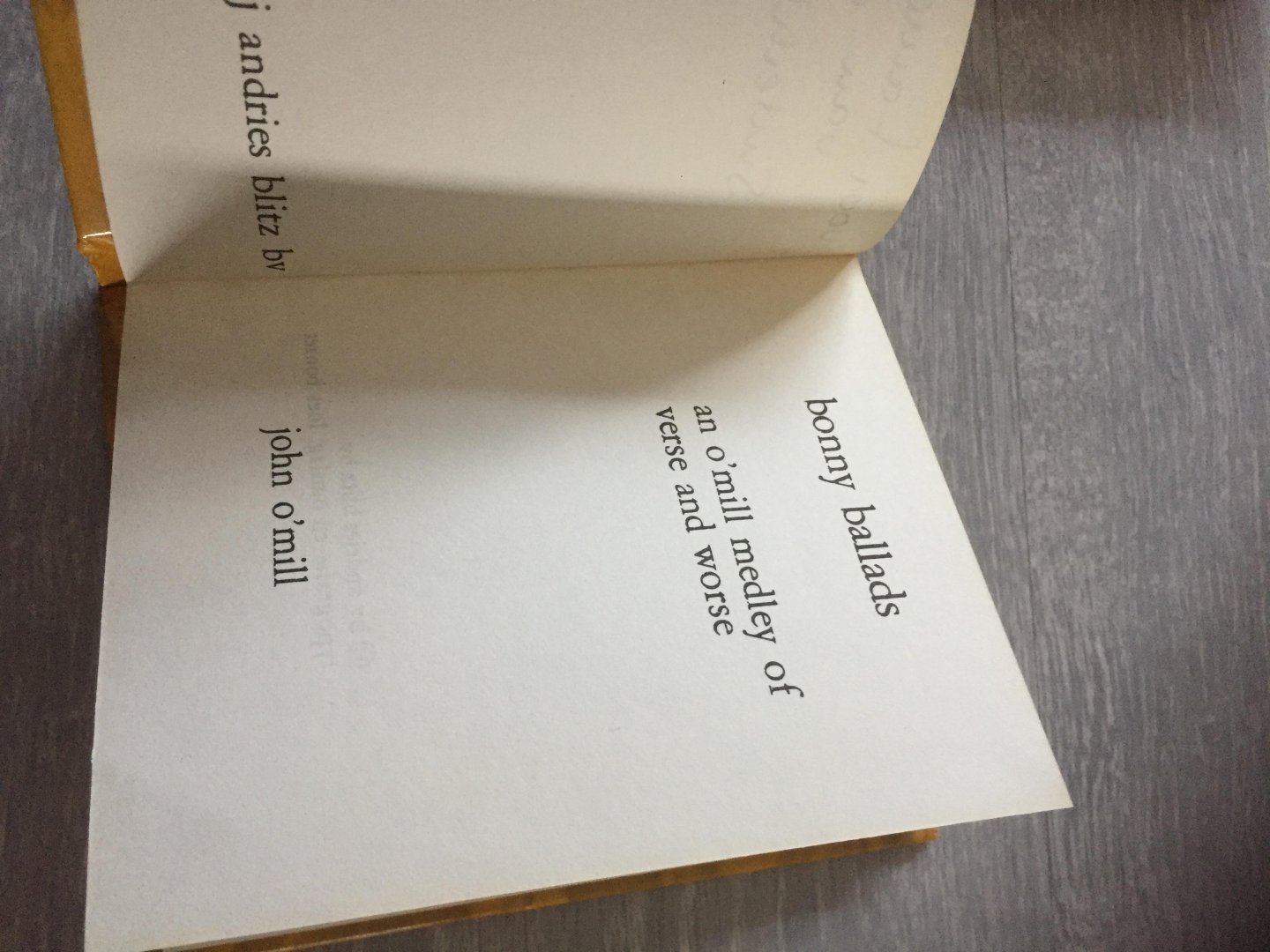 Omill - Bonny ballads