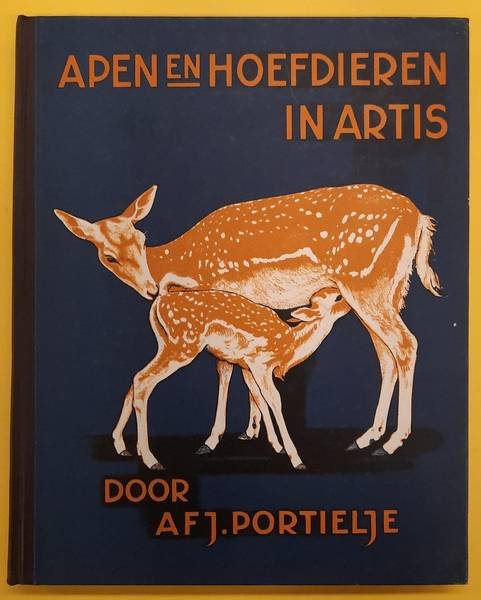 PORTIELJE, AFJ. - Apen en hoefdieren in Artis.