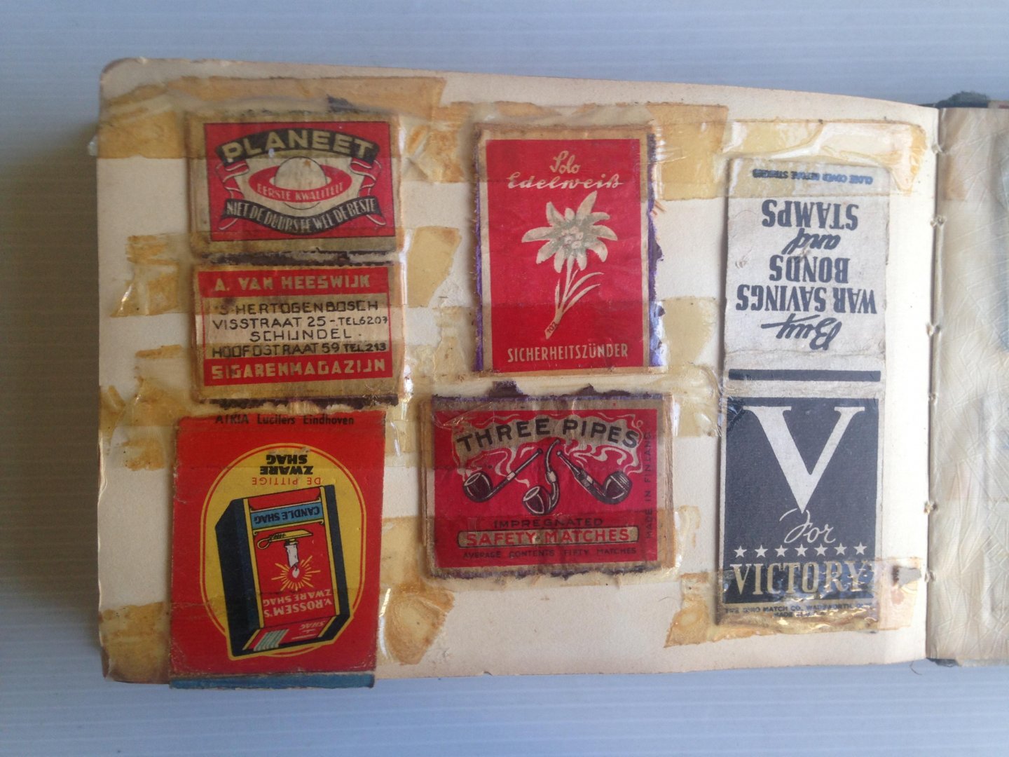  - Album met luciferplaatjes