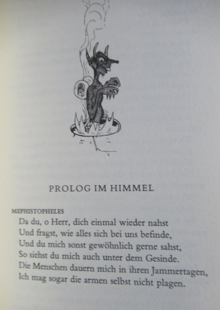Muller, Eberhard Thomas - Goethe Faust. Eine Tragodie. In einder krassen Bearbeitung von Eberhard Thomas Muller mit vielen Zeichnungen van Wilhem Busch