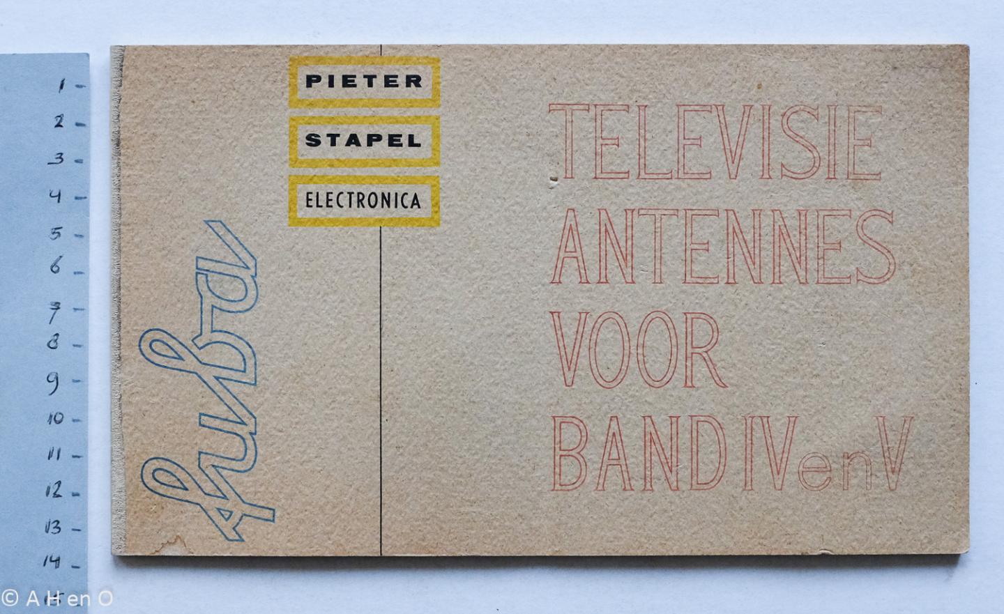 Funktechnische Bauteile (FUBA) Hannover - Televisie antennes voor Band IV en V