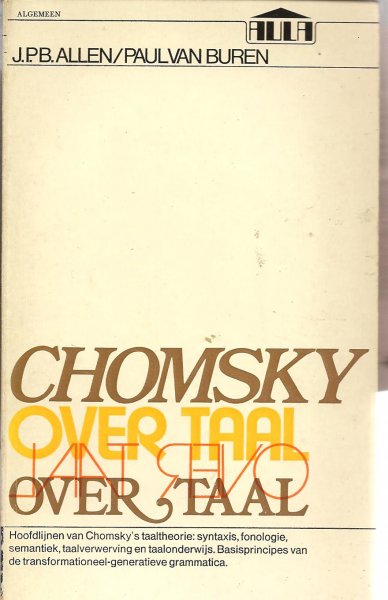 Allen en Paul van Buren, J.P.B. - Chomsky over taal