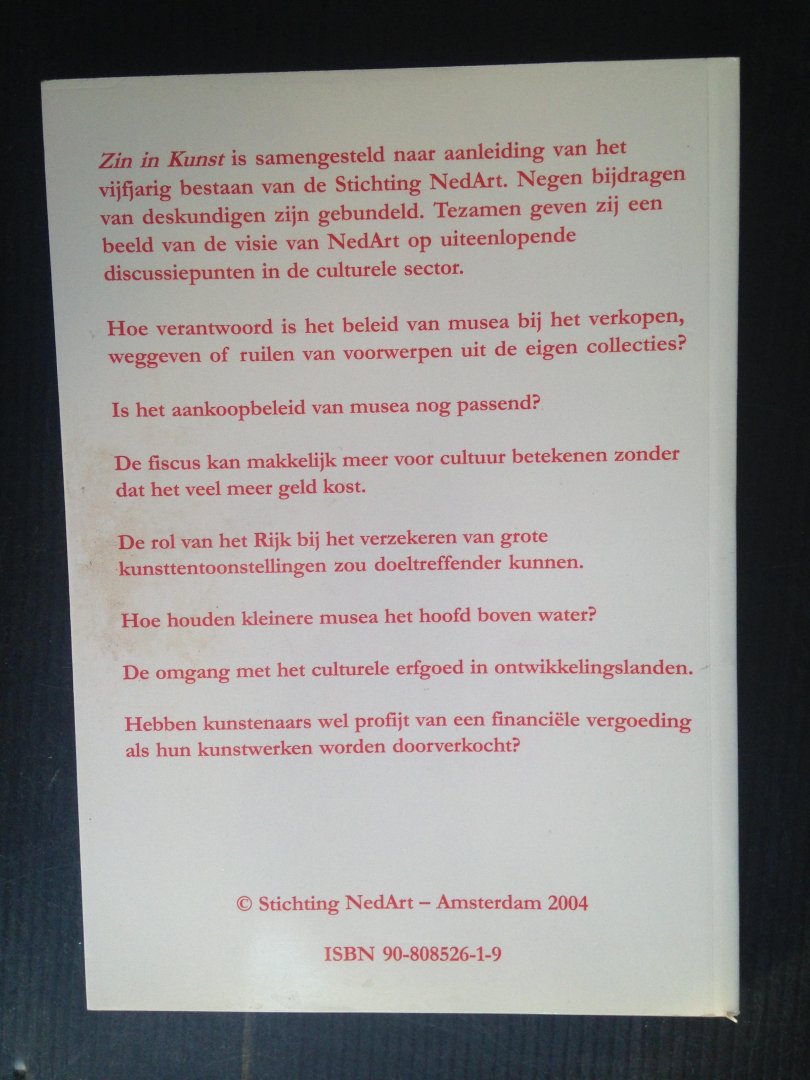 Ott, Antoon en Aldert Schipper - in in Kunst, Vijf jaar Stichting NedArt