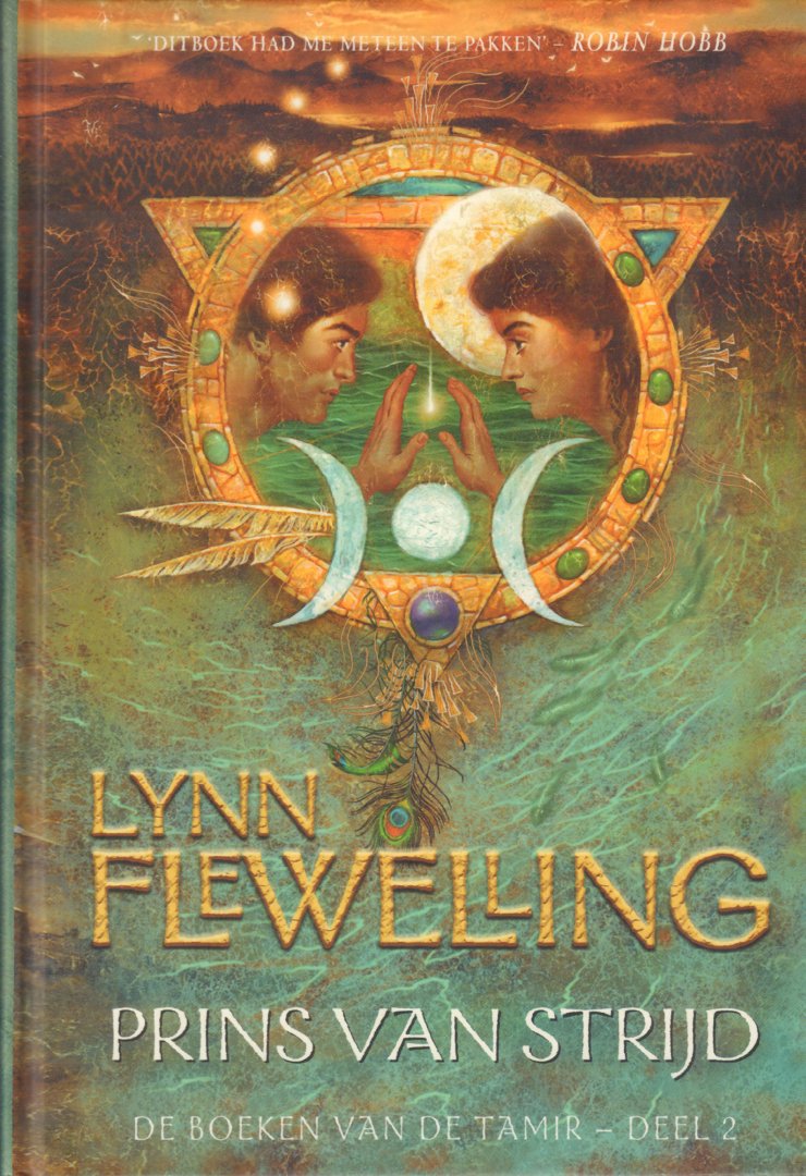 Flewelling, Lynn - De Boeken van de Tamir deel 1 : De Verborgen Prinses, deel 2 : Prins van Strijd, deel 3 : Koninklijk Orakel, hardcovers, gave staat