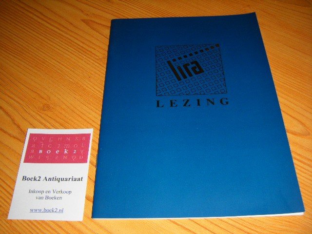 Blokker, Jan - Lira Lezing 1997