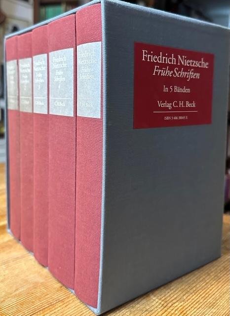 Nietzsche, Friedrich. - Frühe Schriften Band 1 - 5.