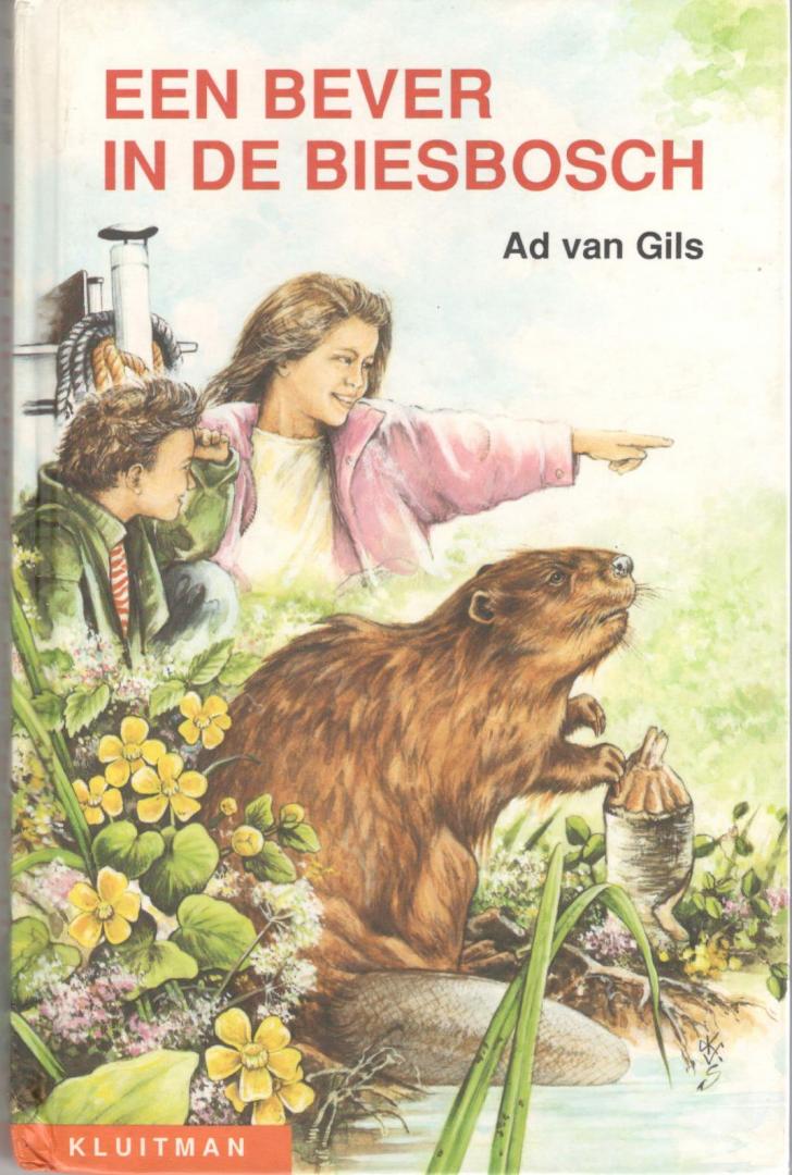 Gils, A. van - Een bever in de Biesbosch / druk 1