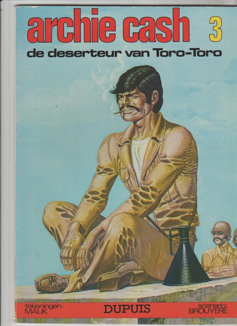 Brouyere,J-M. - Archie Cash 3 de deserteur van Toro-Toro