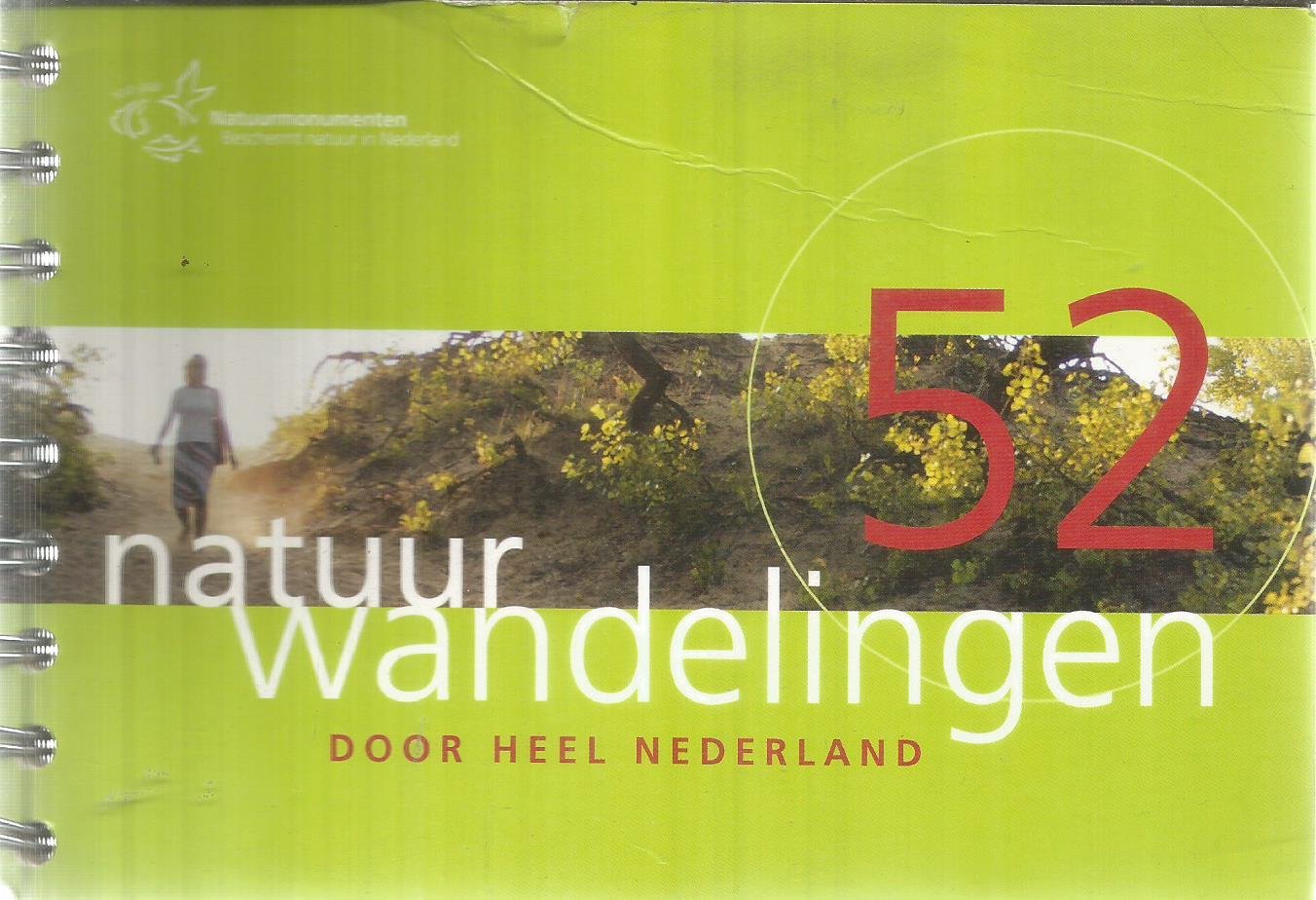 Den Hartog / Maes - 52 natuurwandelingen door heel Nederland