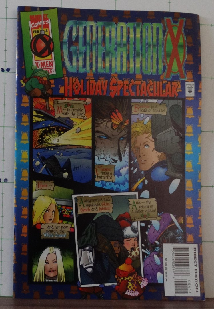 Lobdell, Scott - Bachalo, Chris - Generation X - feb 4 - holiday spectacular, between the cracks